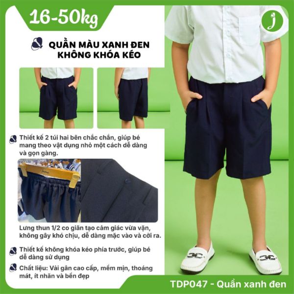 Ảnh của Quần ngắn lưng thun nửa vòng không khóa kéo TDP047