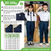 Ảnh của Quần dài kaki xanh đen cao cấp lưng thun phối dây kéo TDP046