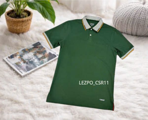 Ảnh của Áo thun polo Leaz cá sấu cotton dáng Regular LEZPO_CSR11